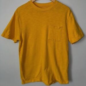 Max Studio Yellow Short Sleeve Tee